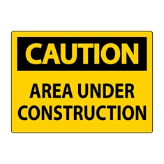 Construction Theme Area Under Construction Cutout